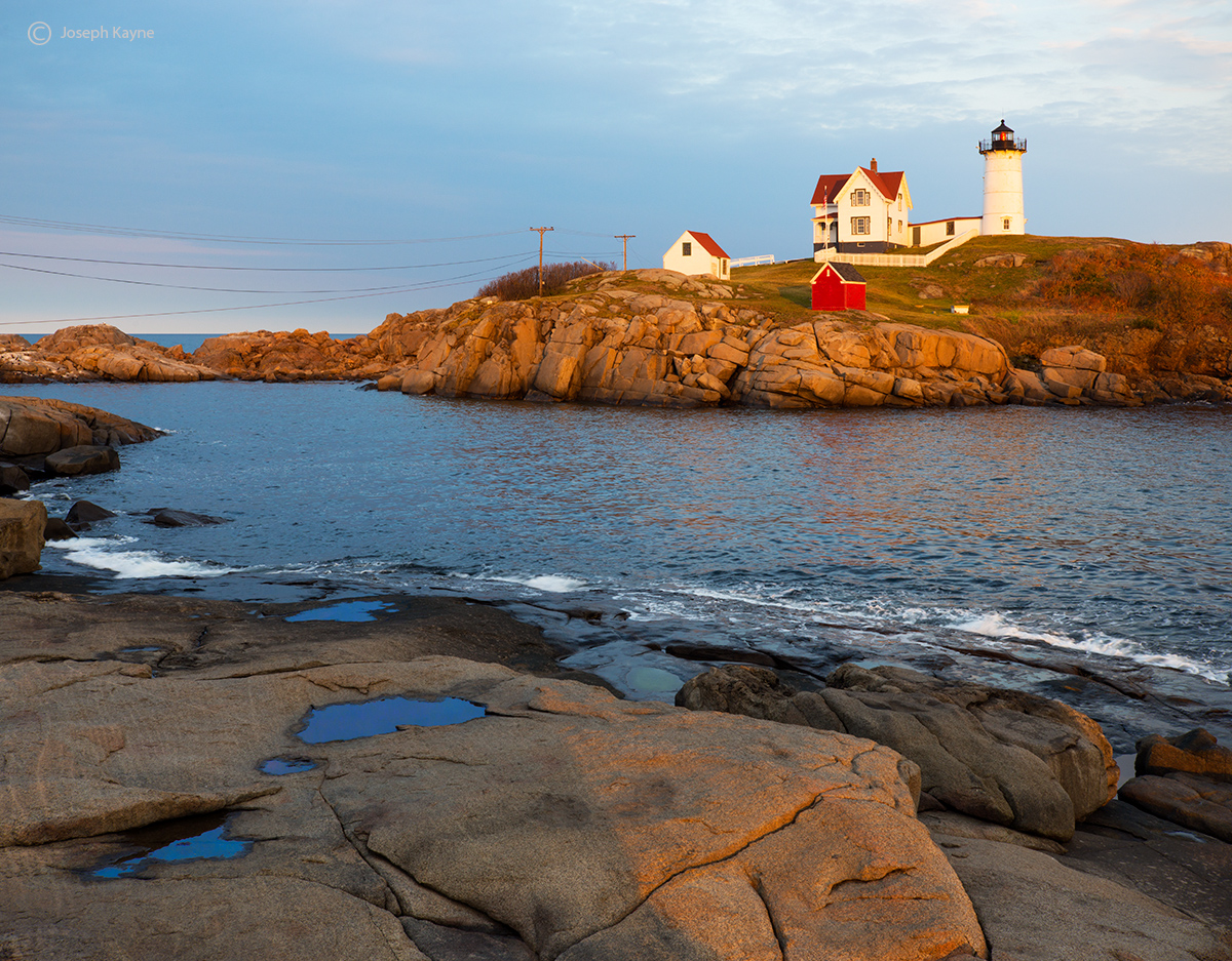 The Golden Lighthouse | Maine | Joseph Kayne Photography